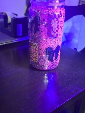 Diet Coke Snow Globe Tumbler